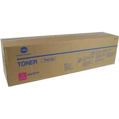 9400646 KonicaMinolta A070350 Toner Konica Minolta TN-611M magenta til Bizhub C451, C550, C650